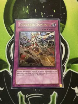 Triggered Summon FOTB-EN046 Ultimate Rare Unlimited Yugioh NM - Image 4