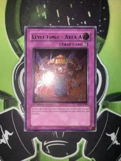 Level Limit - Area A EEN-EN060 1st Edition Ultimate Rare Yugioh NM - Image 3
