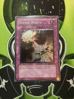 Divine Wrath RDS-EN050 Ultimate Rare 1st Edition Yugioh LP - Image 1