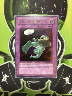 D.D. Trap Hole CRV-EN057 Ultimate Rare 1st Edition Yugioh NM - Image 1