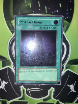 System Down CRV-EN041 Ultimate Rare 1st Edition Euro Yugioh VLP - Image 2