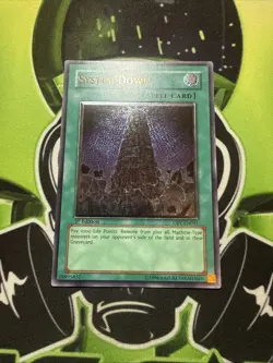 System Down CRV-EN041 Ultimate Rare 1st Edition Euro Yugioh VLP - Image 3