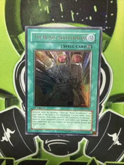 Tri-Blaze Accelerator FOTB-EN041 Ultimate Rare 1st Edition Euro Yugioh VLP/NM - Image 1