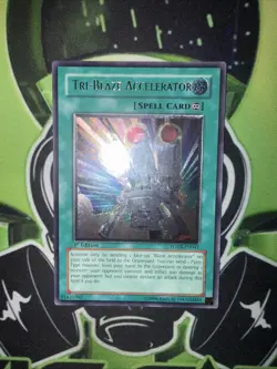 Tri-Blaze Accelerator FOTB-EN041 Ultimate Rare 1st Edition Euro Yugioh VLP/NM - Image 2