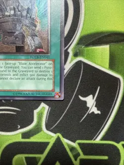 Tri-Blaze Accelerator FOTB-EN041 Ultimate Rare 1st Edition Euro Yugioh VLP/NM - Image 4