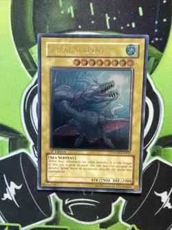 Spiral Serpent STON-EN003 Ultimate Rare 1st Edition Euro Yugioh VLP #2 - Image 1
