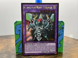 Gladiator Beast Gyzarus PGL2-EN079 Gold Rare 1st Edition Yugioh - Image 2