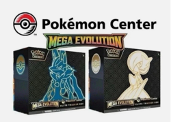 PRESALE Pokemon TCG Mega Evolution Pokemon Center Elite Trainer Box ETB Set Of 2 - Image 1