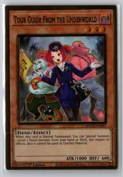 Tour Guide from the Underworld MAGO-EN007 Yu-Gi-Oh 1st Edition NM - Image 1