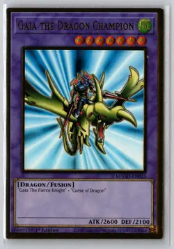 Gaia the Dragon Champion MAGO-EN025 Yu-Gi-Oh 1st Edition NM - Image 1