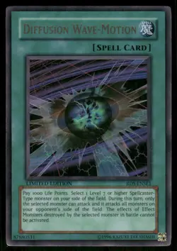 Diffusion Wave-Motion RDS-ENSE1 Rise of Destiny Special Ed Yu-Gi-Oh Limited MP - Image 1