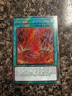 Yugioh Magical Meltdown - RA04-EN280 - Platinum Secret Rare - NM - Image 1