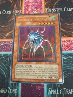 Yugioh Ultimate Insect LV5 FET-EN007 Ultimate Rare Unlimited Moderately Played - Image 1
