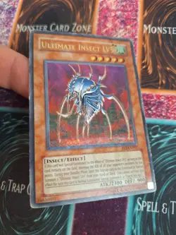 Yugioh Ultimate Insect LV5 FET-EN007 Ultimate Rare Unlimited Moderately Played - Image 2