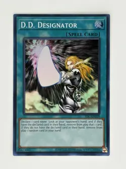 D.D. Designator IOC-EN039 Invasion of Chaos Super Rare Unlimited NM - Image 1