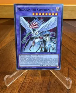 Konami Yu-Gi-Oh! TCG Mixousia the Confounder CORI-EN085 1st Ed Foil Super Rare - Image 1