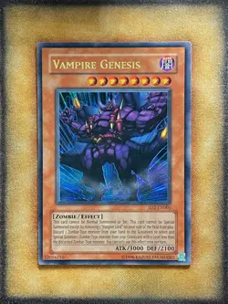 Yugioh Vampire Genesis SD2-EN001 Ultra Rare MP - Image 1