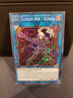 Yu-Gi-Oh! Sky Striker Ace - Azalea BLMR-EN052 Secret Rare 1st Edition - Image 1