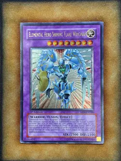 Yugioh Elemental Hero Shining Flare Wingman EEN-EN036 Ultimate 1st Ed MP - Image 1