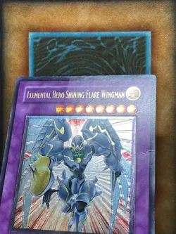 Yugioh Elemental Hero Shining Flare Wingman EEN-EN036 Ultimate 1st Ed MP - Image 3