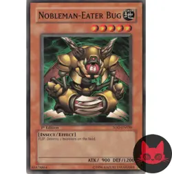 Yugioh Nobleman-Eater Bug SOD-EN030 Common 1st Edition LP - Image 1