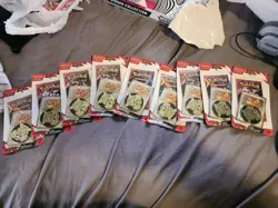 Pokemon TCG Destined Rivals Checklane Blister - Eevee Lot Of 10 - Image 1
