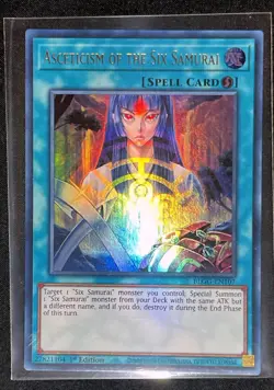 Asceticism of the Six Samurai - BLGG-EN107 - Yu-Gi-Oh! Trading Card Game NM - Image 1