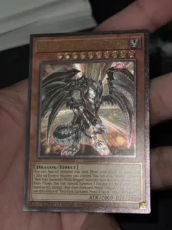 Yugioh Red-Eyes Darkness Metal Dragon, Ultimate Rare UP01-EN002 - Image 1