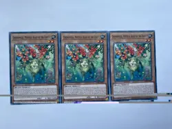 3X Yugioh CORI-EN087 - Cerynemesia, Mystical Beast of the Forest Common Playset - Image 1