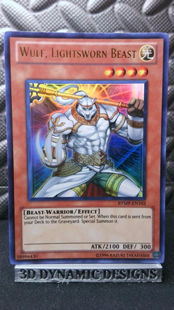 | Yugioh Wulf, Lightsworn Beast RYMP-EN103 Ultra Ra Yellow Mega Pack NM 🔥 | - Image 1