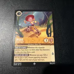 Jessie Lively Cowgirl - Super Rare 20/204 - Disney Lorcana Wilds Unknown - Image 1