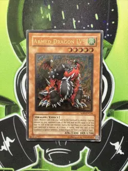 SOD-EN014 Armed Dragon LV5 Ultimate Rare UNL Edition MP Yugioh Card - Image 1