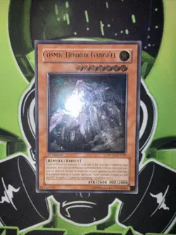Cosmic Horror Gangi'El POTD-EN029 Ultimate Rare 1st Edition Yugioh VLP - Image 2