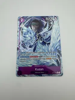 Kuzan (Alternate Art) OP16-063 One Piece The Time of Battle English NM - Image 1