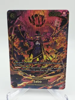 One Piece TCG - Sabo (SP) PRB02-014 - OP15 - Adventure on Kami's Island NM/M - Image 1