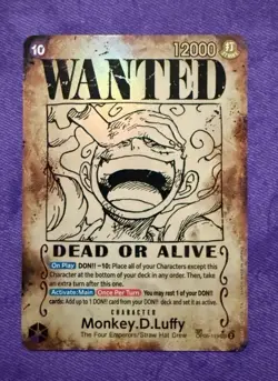 One Piece Monkey.D.Luffy (Wanted Poster) - Emperors in the New World (OP09) - Image 1