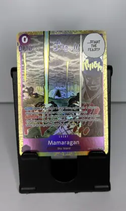 Bandai One Piece Card Game Mamaragan OP15-078 Sky Island Event Foil ENG - Image 1