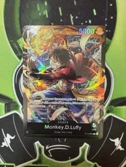 One Piece TCG Monkey.D.Luffy ST14-001 Starter Deck: 3D2Y Leader English NM - Image 1