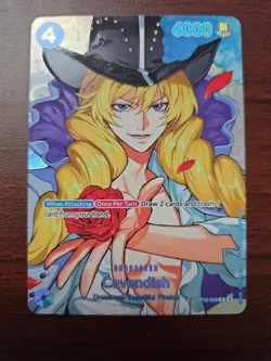 One Piece TCG Cavendish OP10-045 SP - The Time of Battle OP16 NM - Image 1