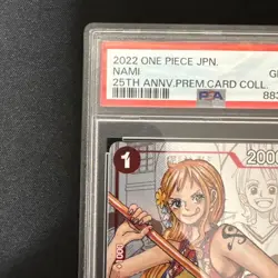 PSA 10 NAMI OP01-016 25th Anniversary 2022 One Piece Card Japanese GEM MT - Image 2
