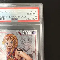 PSA 10 NAMI OP01-016 25th Anniversary 2022 One Piece Card Japanese GEM MT - Image 3