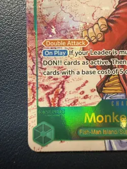 One Piece Monkey.D.Luffy (Super Alt Art) OP13-118 Carrying On His Will Foil - Image 5