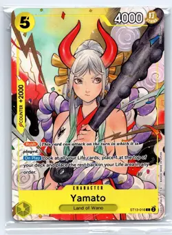 Yamato (Illustration Box Vol.2) ST13-016 One Piece Promo Cards One Piece Foil - Image 1