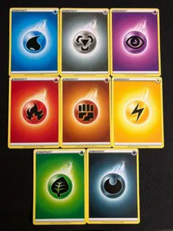 100 Pokemon Energy Card Lot - Mixed Series & Types NM Condition - Bulk - Image 1