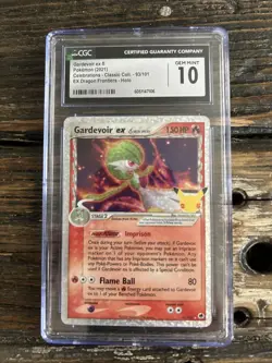 Pokemon Gardevoir EX Celebrations Card 93/101 CGC 10 Gem Mint - Image 1