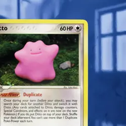2005 Ditto EX Delta Species #35/113 Very Rare Pokemon Card ☆Near-Mint/Mint☆ - Image 2