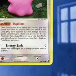 2005 Ditto EX Delta Species #35/113 Very Rare Pokemon Card ☆Near-Mint/Mint☆ - Image 5