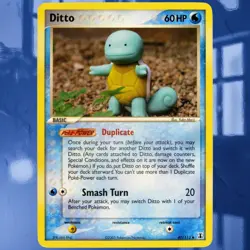 Ditto (Squirtle) #40/113 EX Delta Species Rare Pokemon Card ☆Near-Mint/Mint☆ - Image 1
