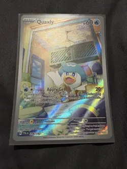 Quaxly 206/193 Paldea Evolved Pokemon Illustration Card Mint/Near Mint - Image 1