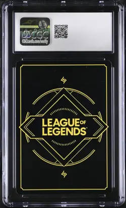 CGC 10 Ahri 303/298 Origins S. Chinese Riftbound: Lol Card TCG 009 - Image 2